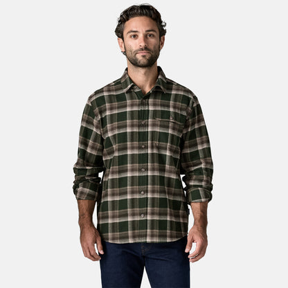 L/S LW Fjord Flannel Shirt | Cozy Cabin: Treeline Green