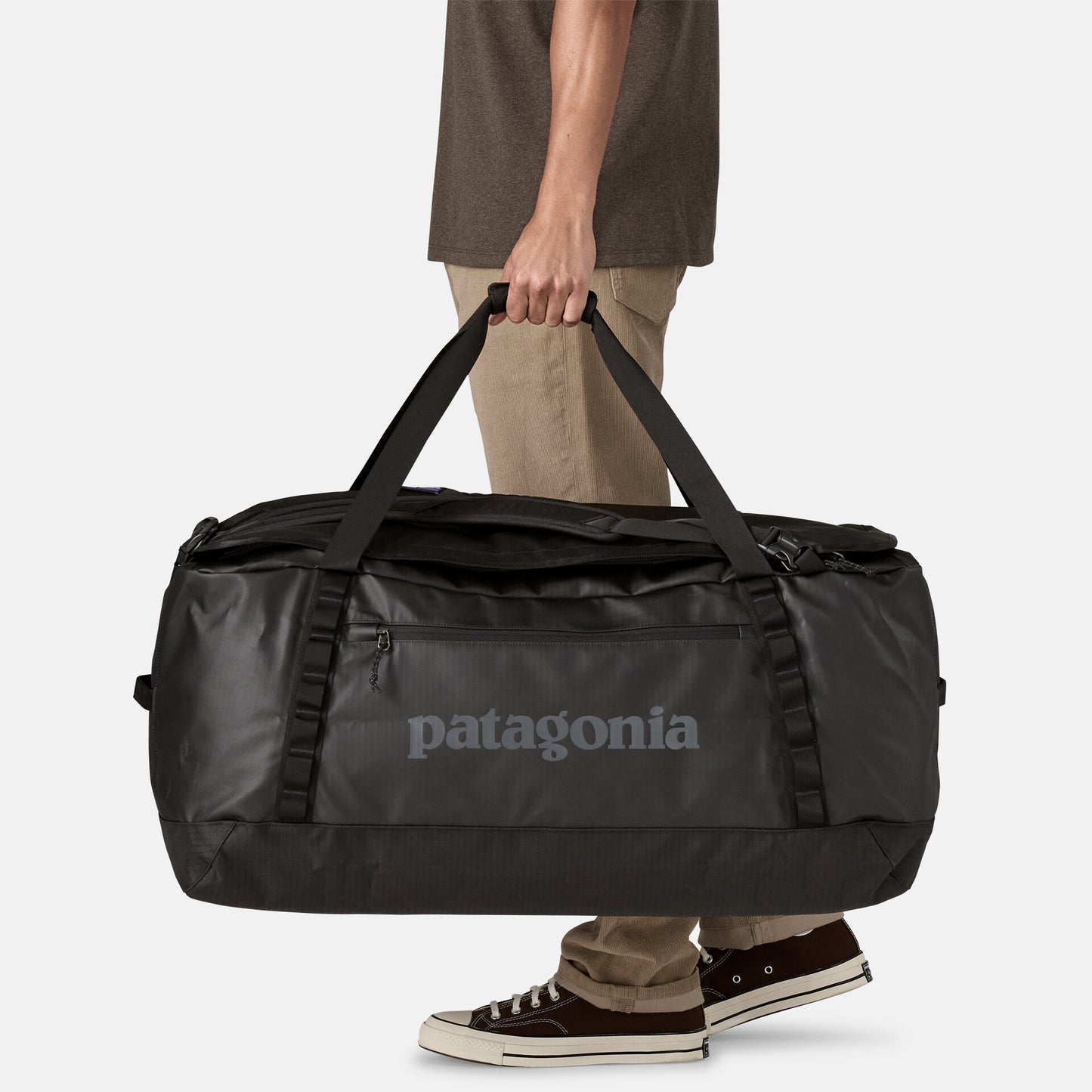 Black Hole Duffel 100L | Black w/Black