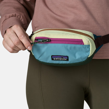Terravia Mini Hip Pack | Patchwork: Snowmelt Blue