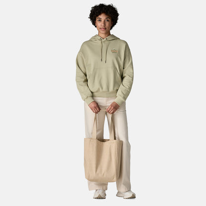Recycled Market Tote | Great Waves: Classic Tan