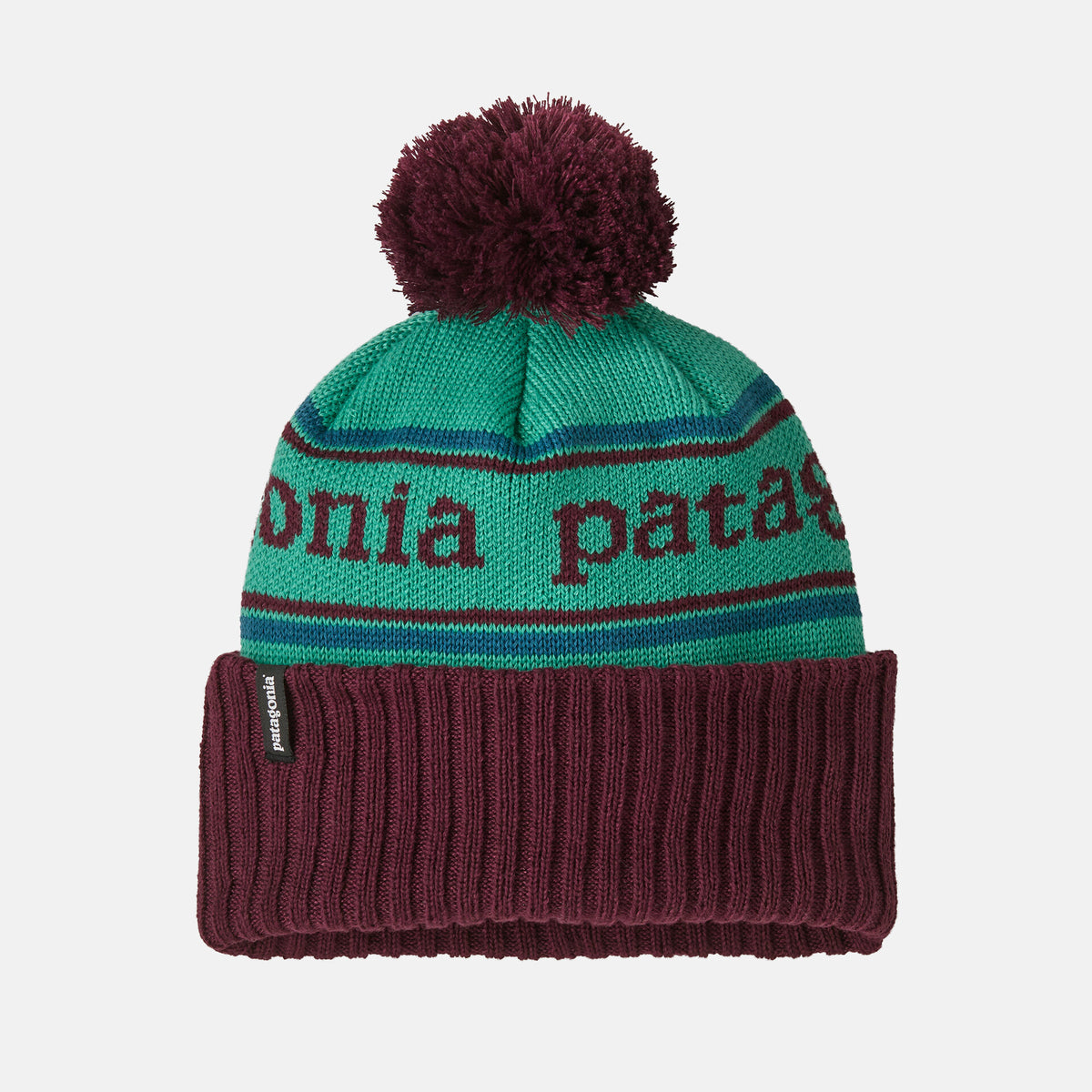 Kids Powder Town Beanie | Park Stripe: Solo Teal