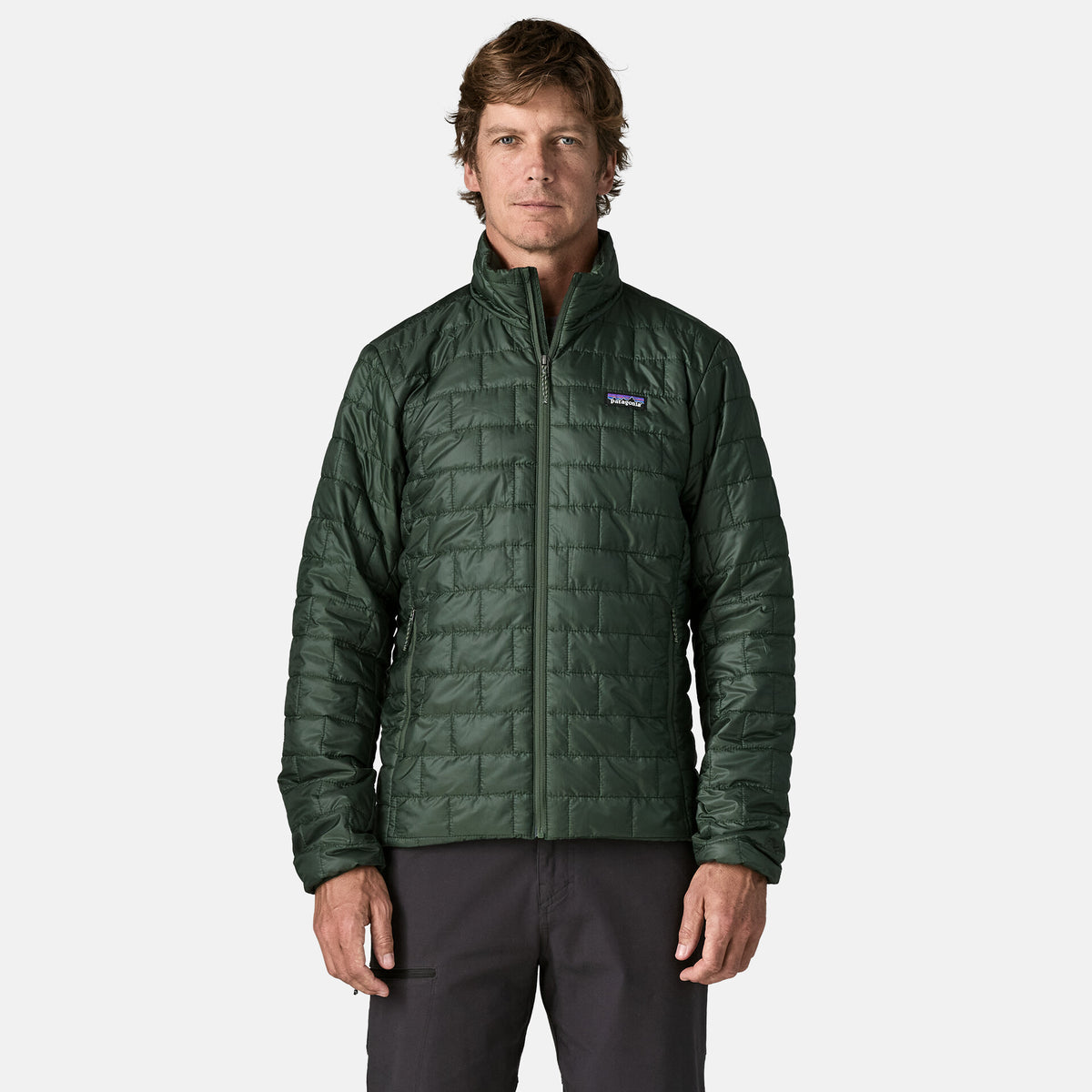 Nano Puff Jkt | Treeline Green