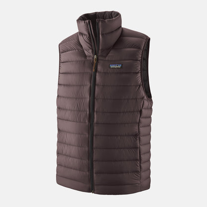 Down Sweater Vest | Den Brown