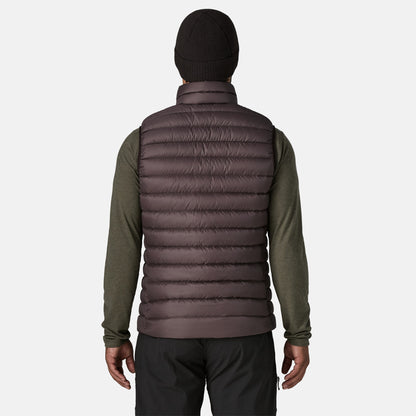 Down Sweater Vest | Den Brown