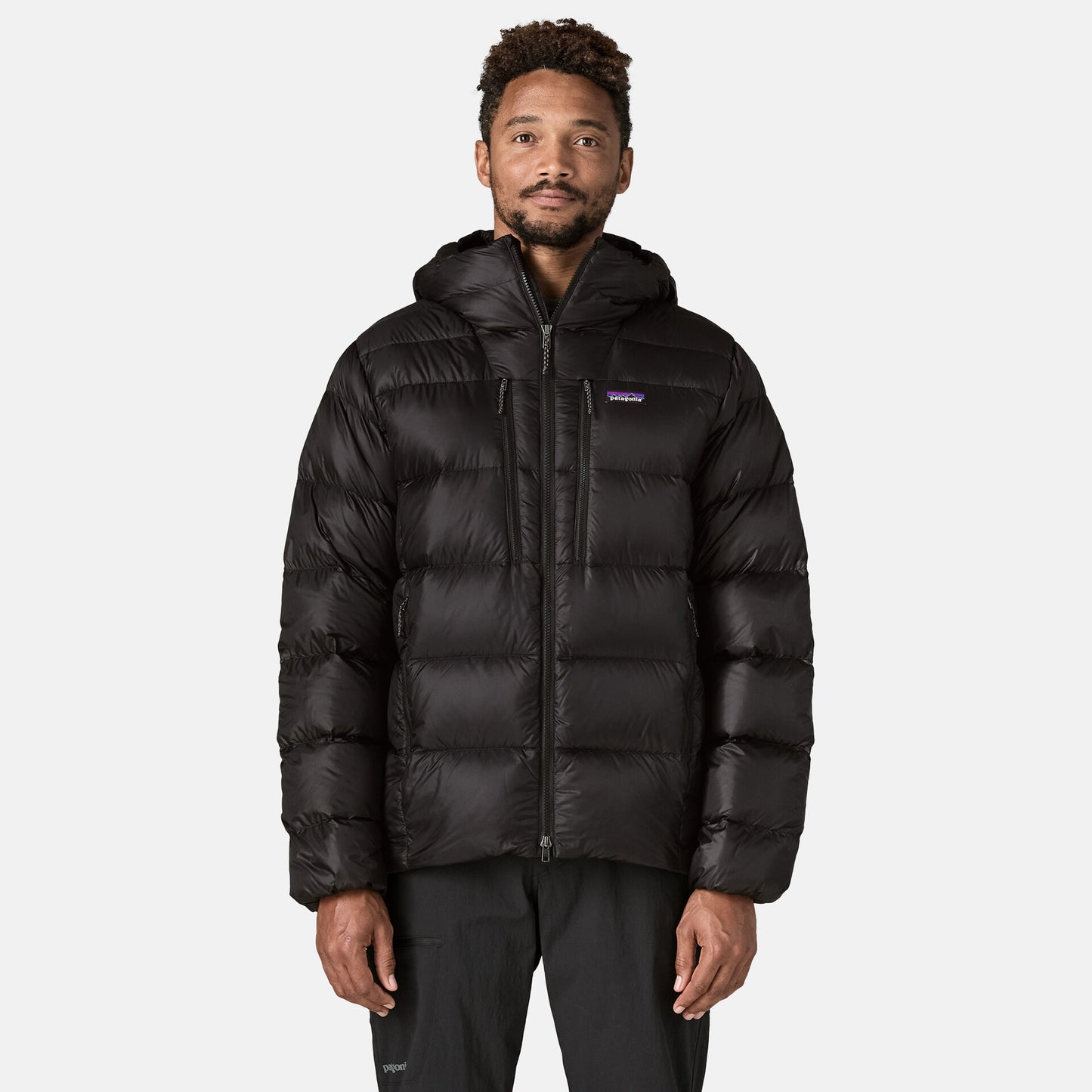 Fitz Roy Down Hoody | Black