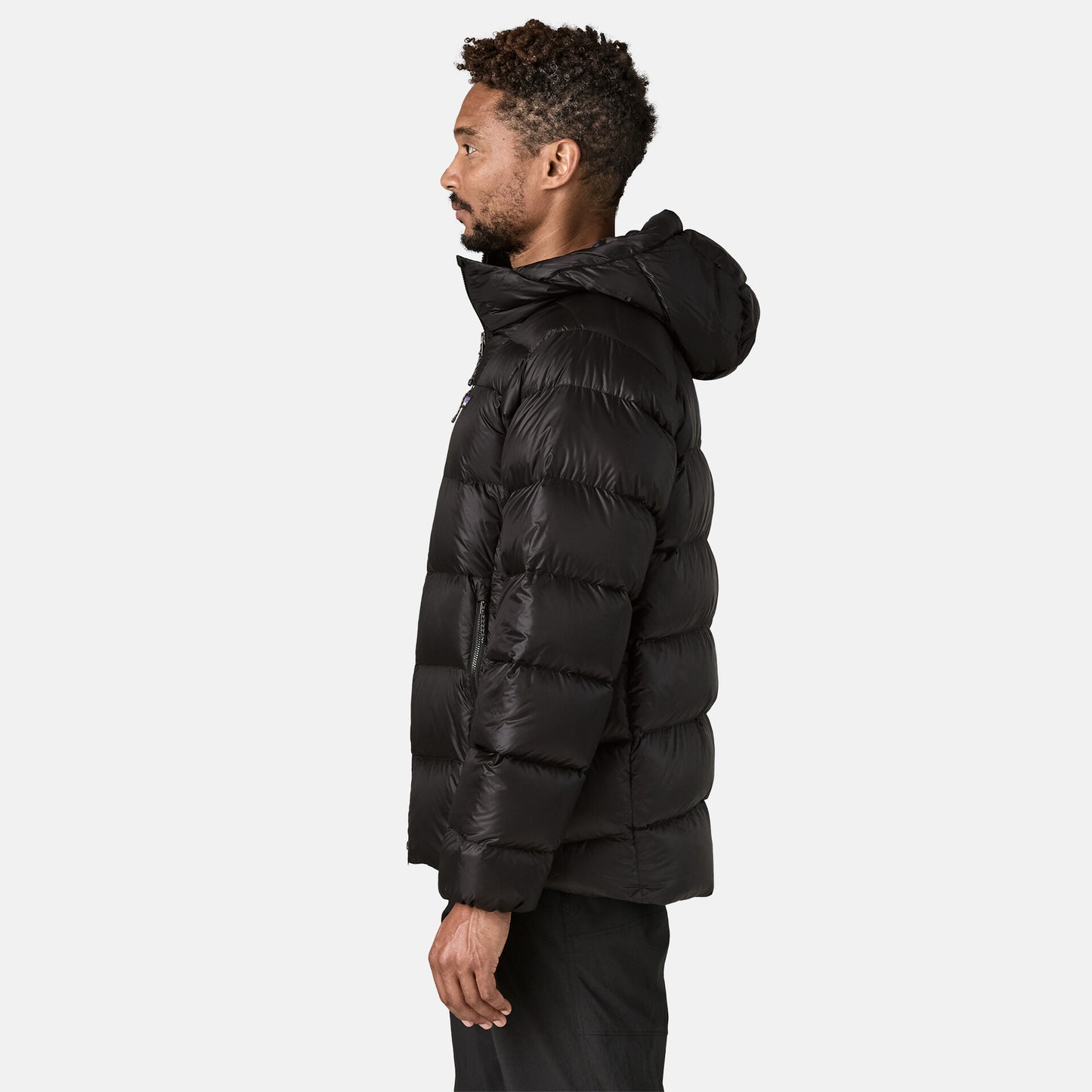 Fitz Roy Down Hoody | Black