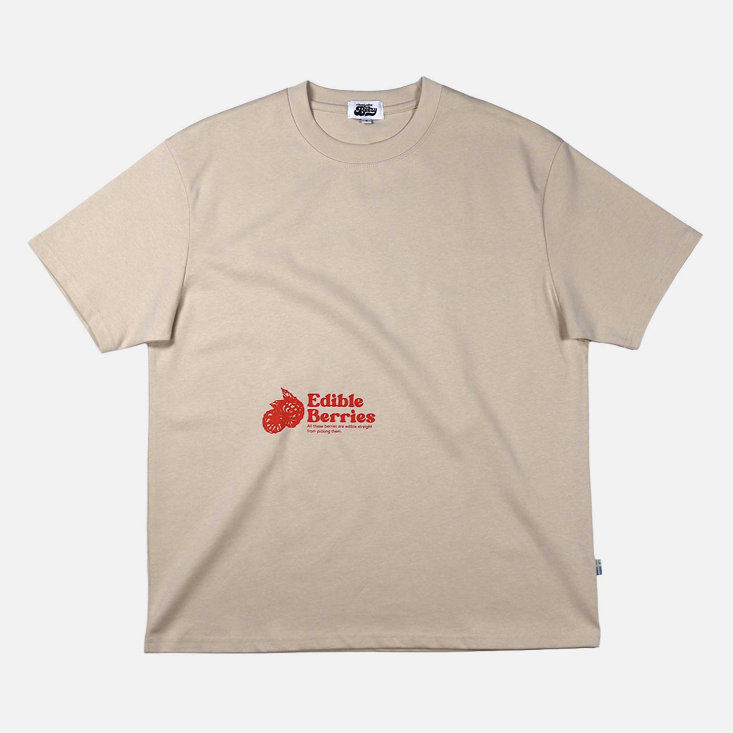 Relaxed T-shirt Edible Berries | Sand