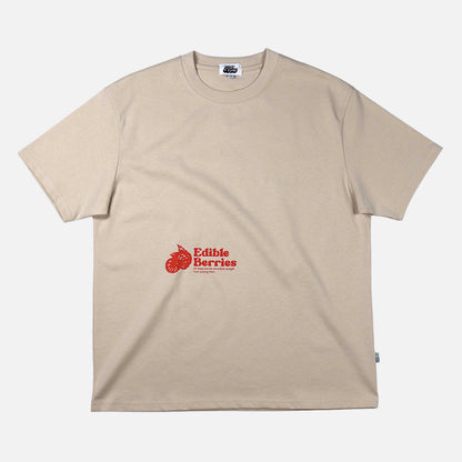 Relaxed T-shirt Edible Berries | Sand