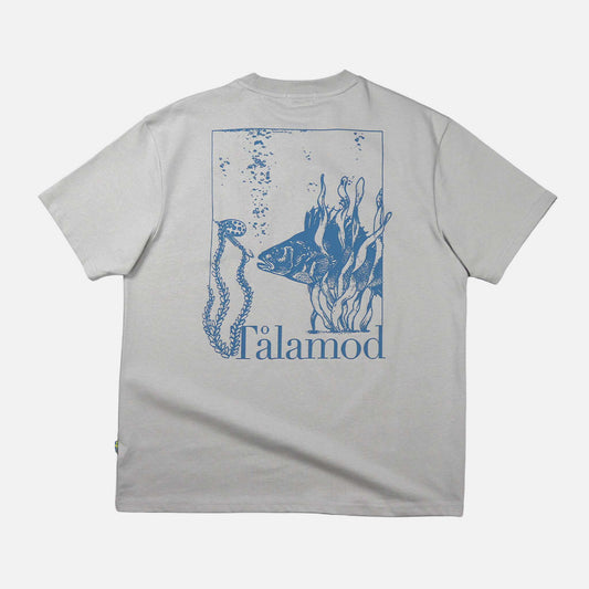 Relaxed T-shirt Tålamod | Grey