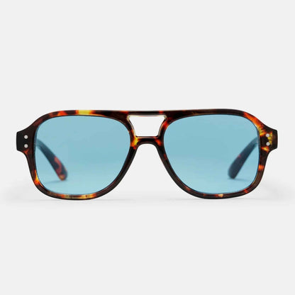 Cocas | Turtle Brown / Blue Light