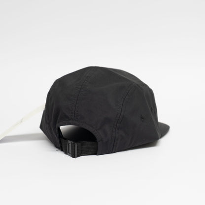 5-Panel Camper Cap | Black / Black