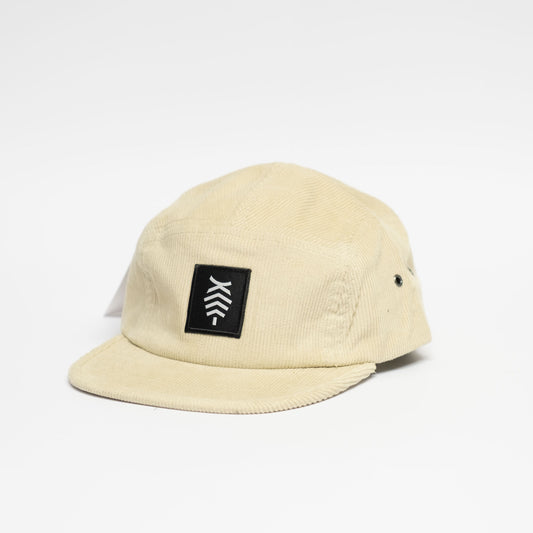 5-Panel Cord | Sand / Black