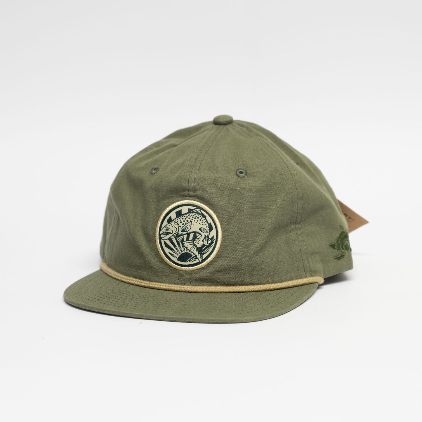 Trout 6-panel Keps | Olive