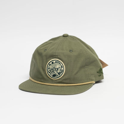 Trout 6-panel Keps | Olive