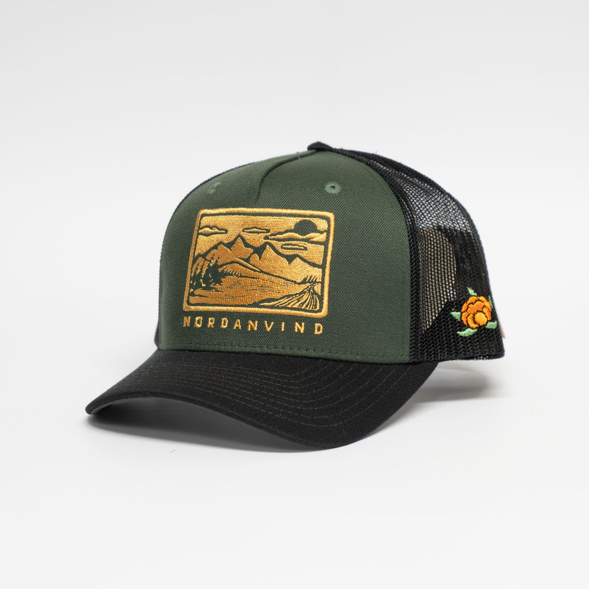 Nordanvind Trucker Keps Hooked | Olive