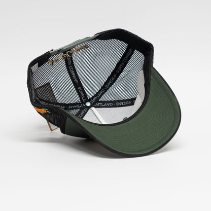 Nordanvind Trucker Keps Hooked | Olive