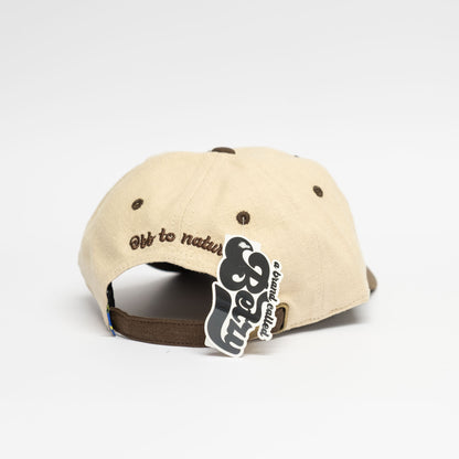 Hampa Soft Cap Kebnekaise | White/Brown