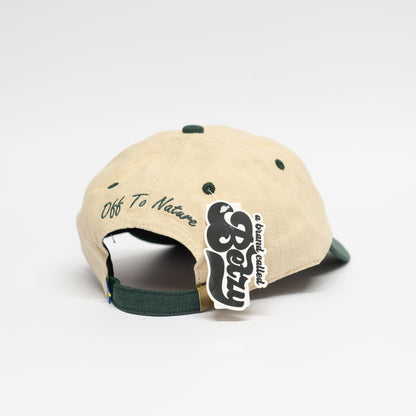Hampa Soft Cap No Hurry | White/Green
