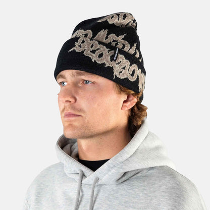 90s Spike Beanie | Black