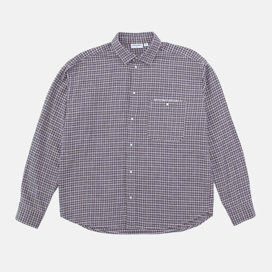 Checkered Shirt | Lt.Beige