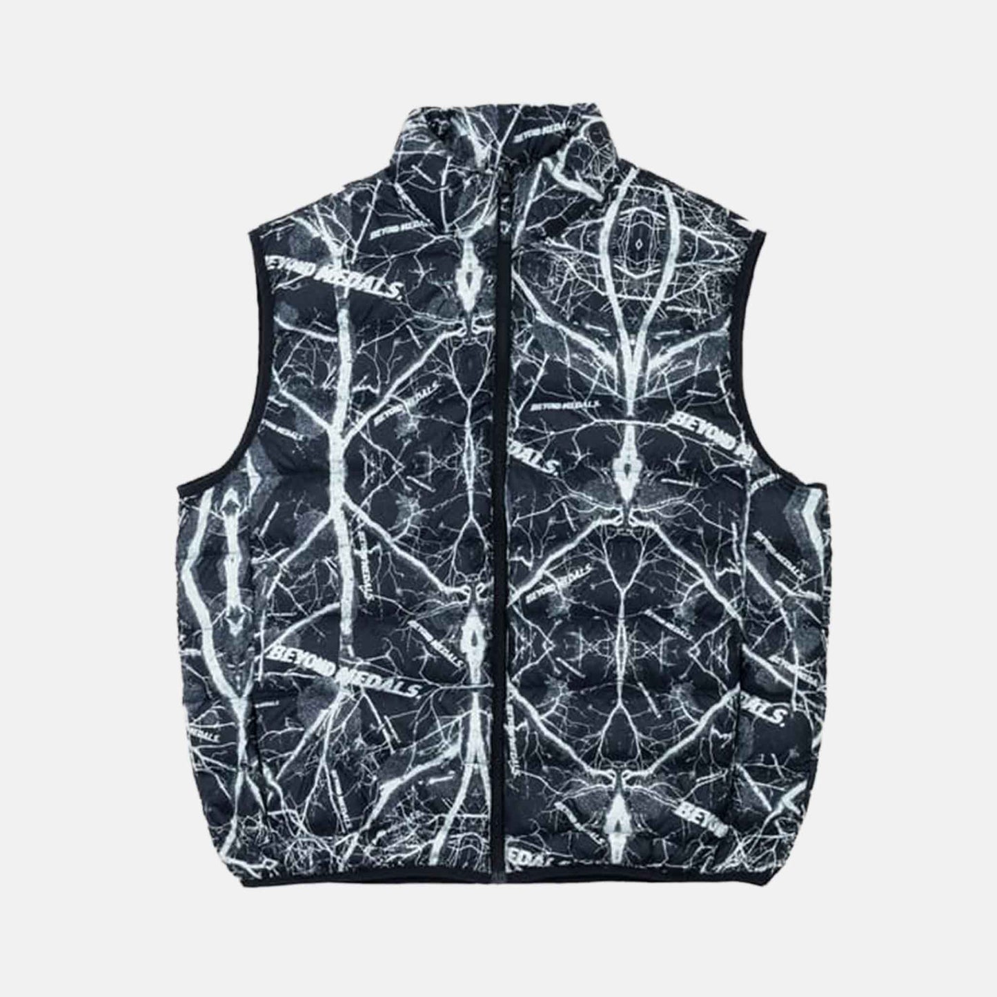 Packable Down Vest | Grey