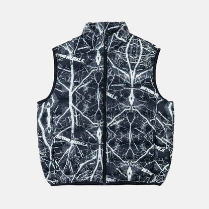 Packable Down Vest | Grey