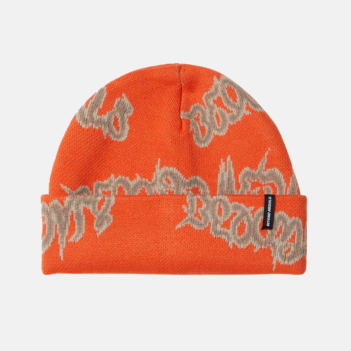90s Spike Beanie | Orange