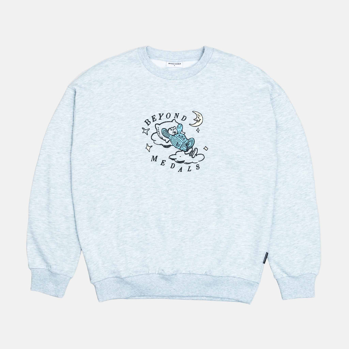 Nap Crewneck | Grey Mel