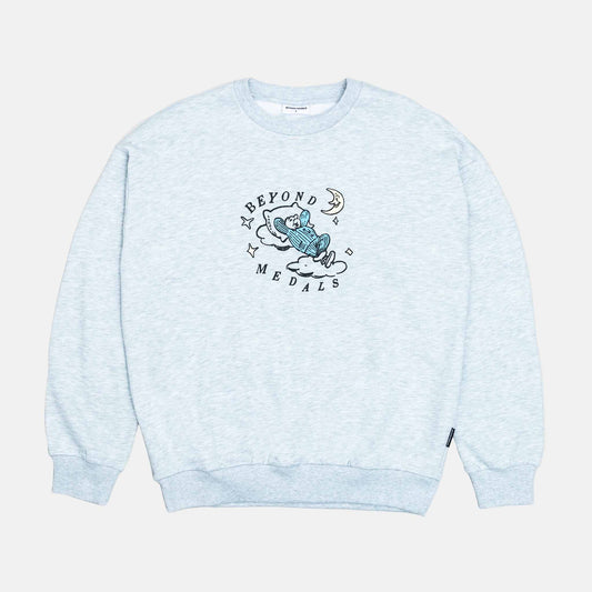 Nap Crewneck | Grey Mel