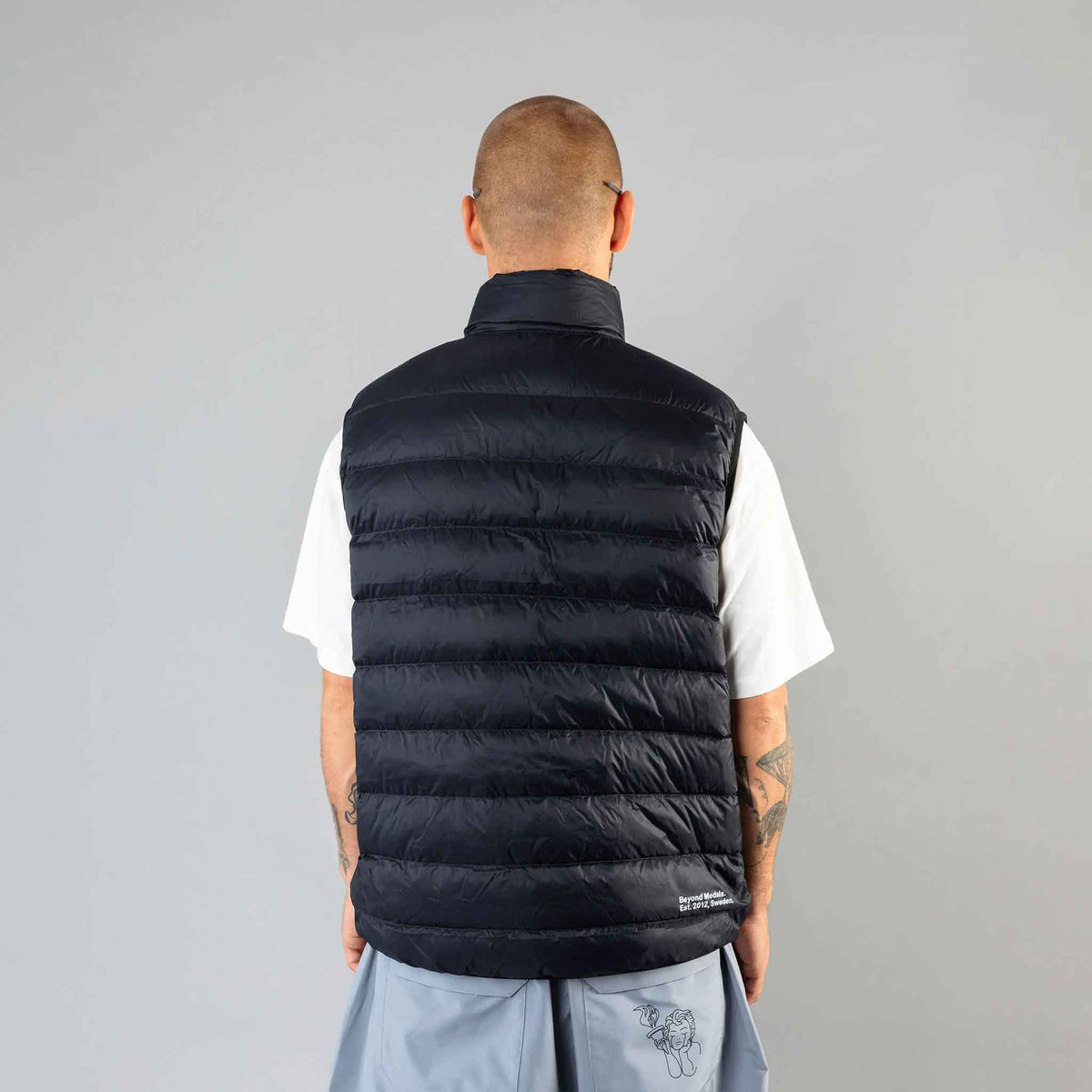 Packable Down Vest | Black
