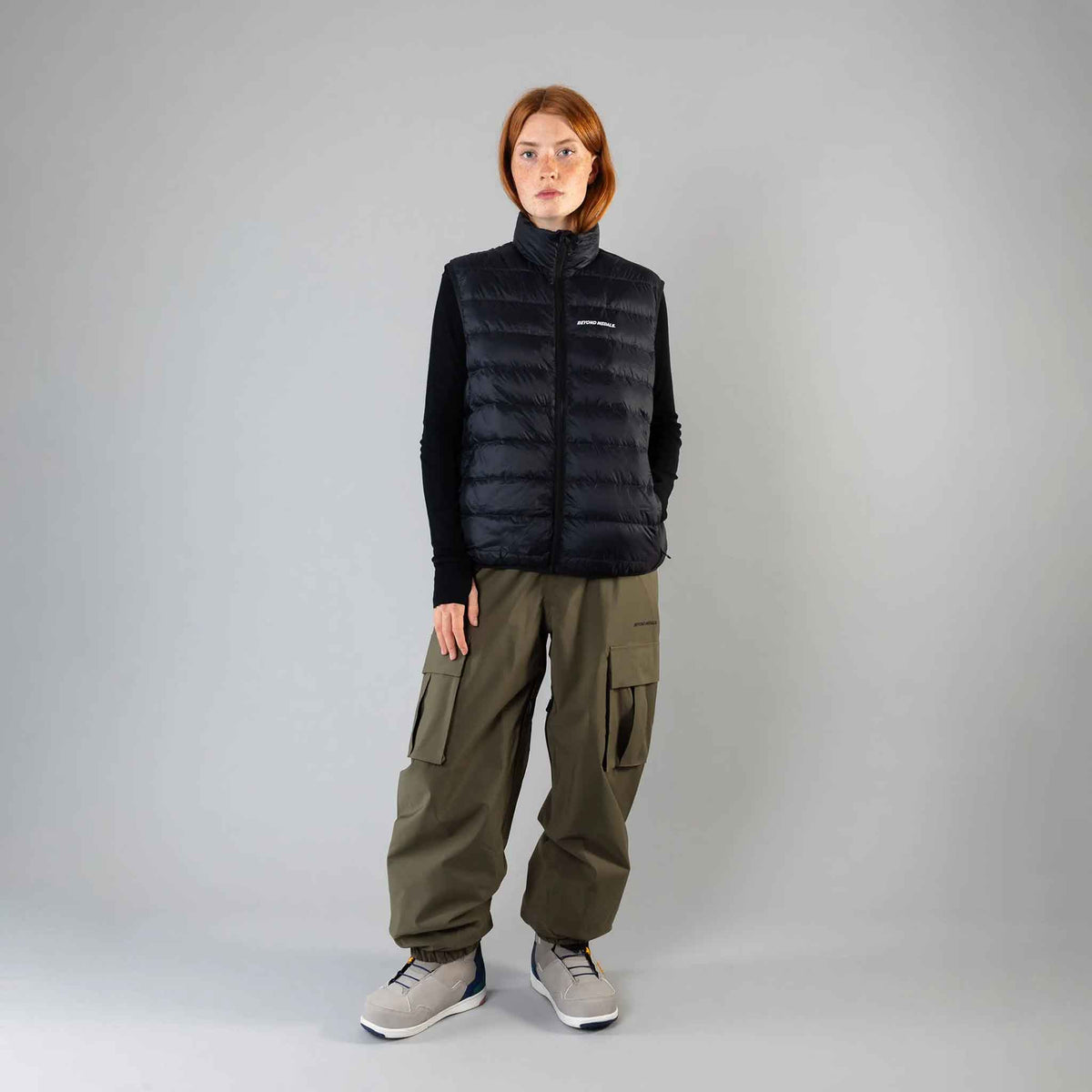 Packable Down Vest | Black
