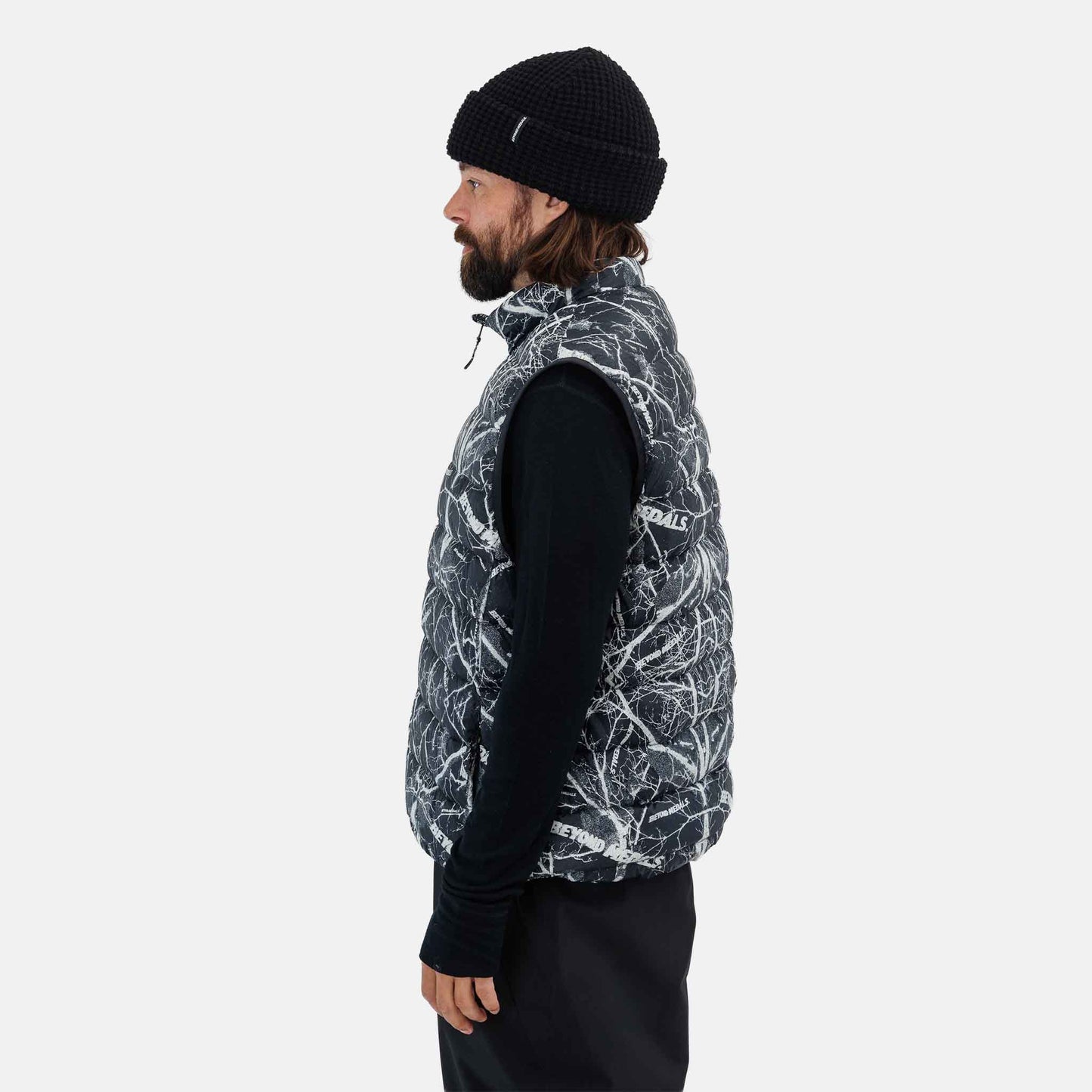 Packable Down Vest | Grey