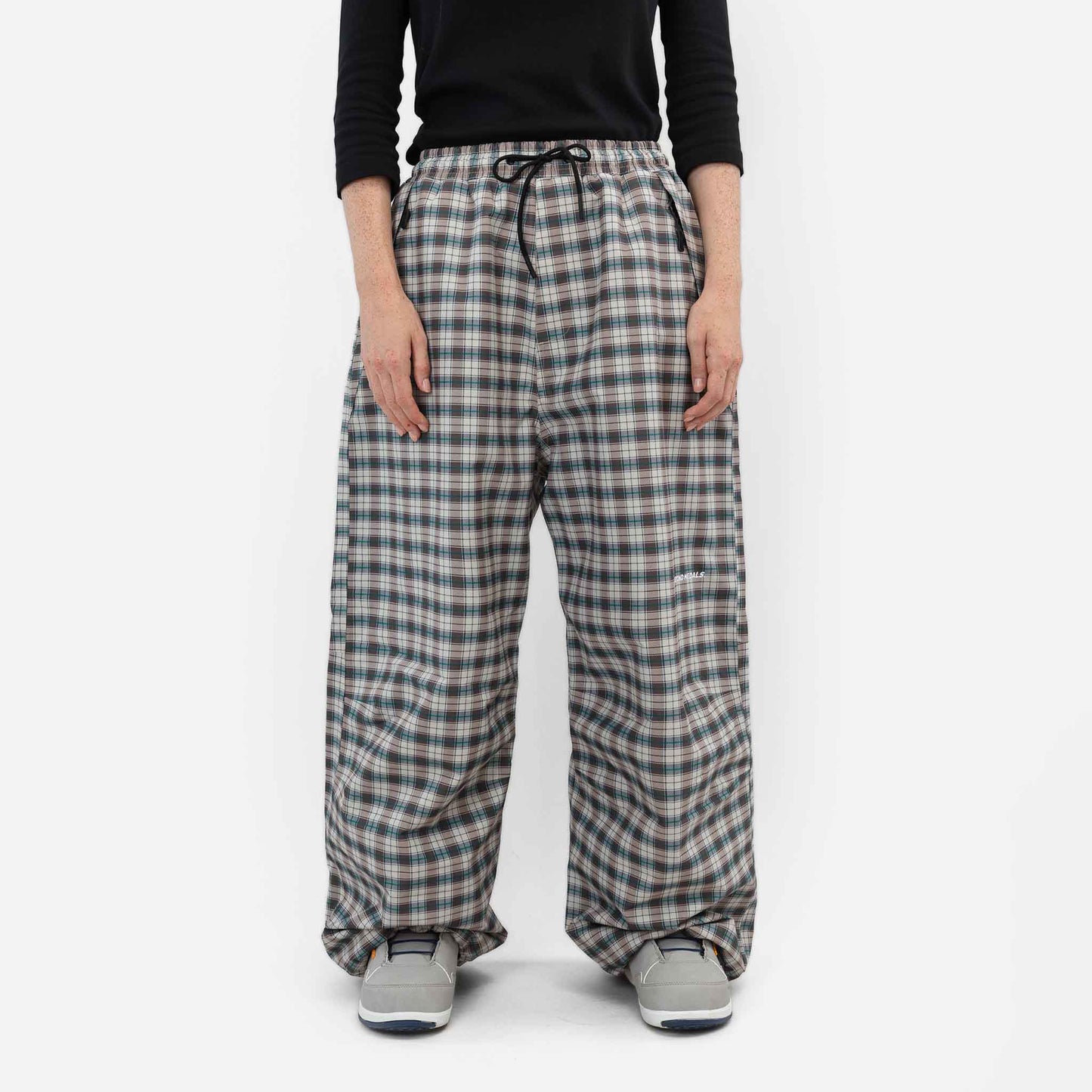 Park Pants | Light Beige Plaid