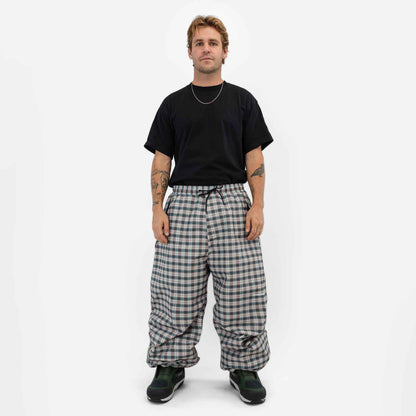 Park Pants | Light Beige Plaid