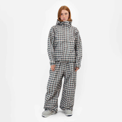 Park Pants | Light Beige Plaid