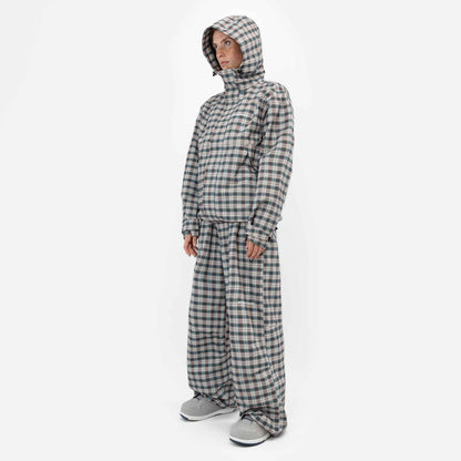 Park Pants | Light Beige Plaid