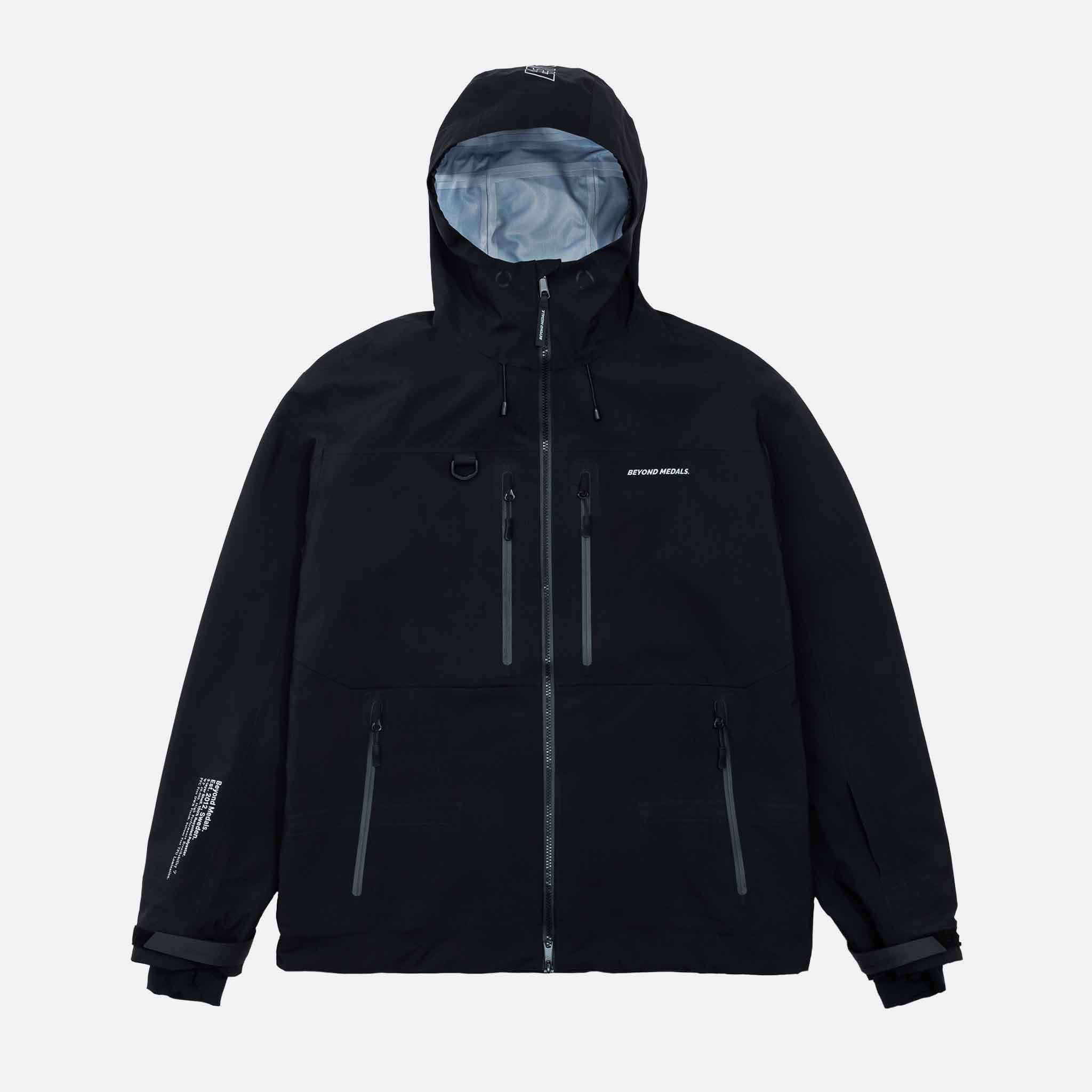 Beyond Medals Pro Tech Jacket 3L | Black–INLANDET.se