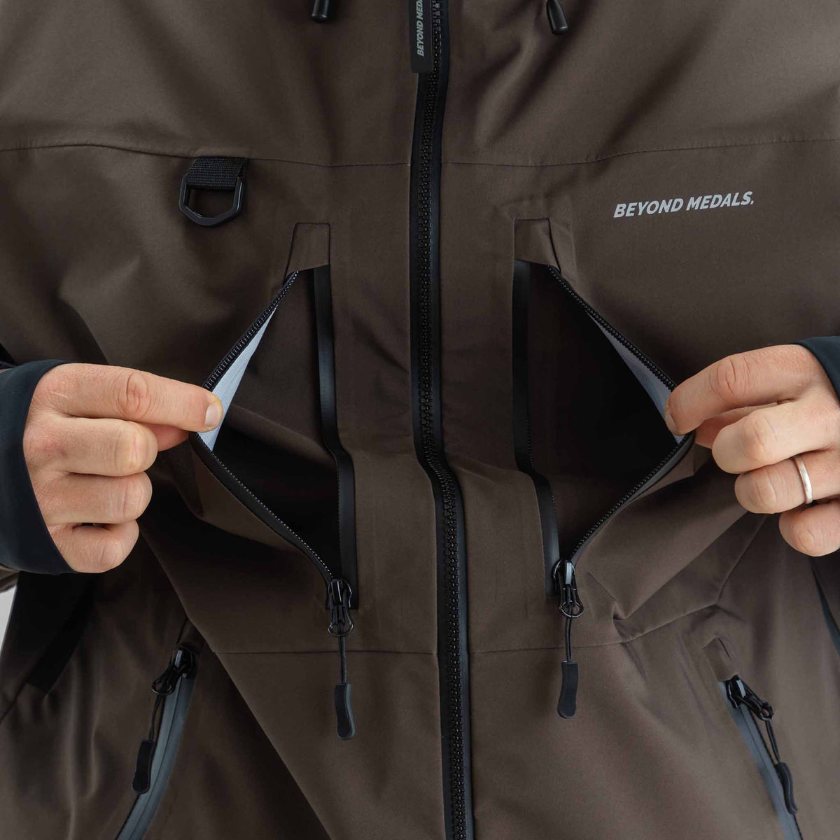 Pro Tech Jacket 3L | Brown