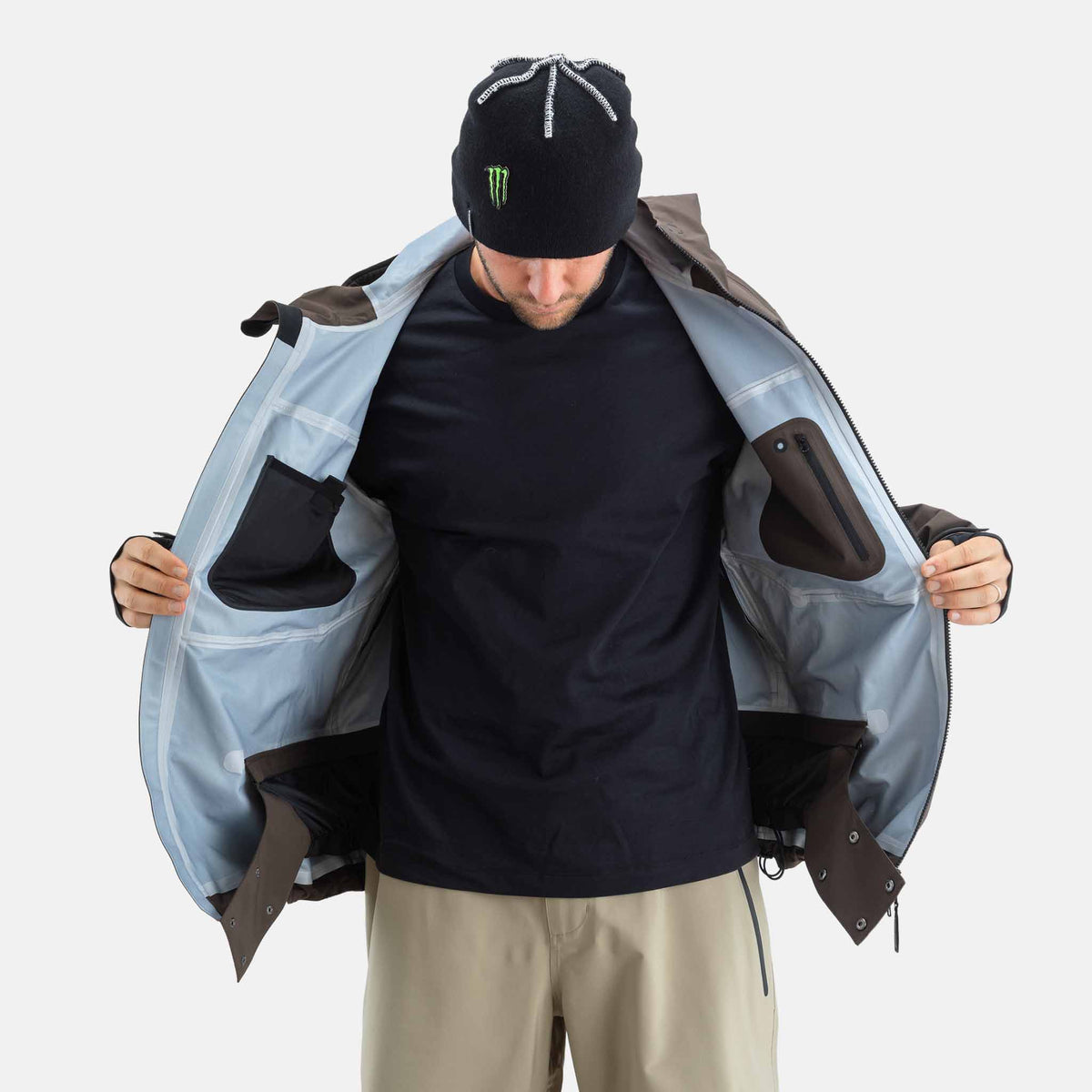 Pro Tech Jacket 3L | Brown