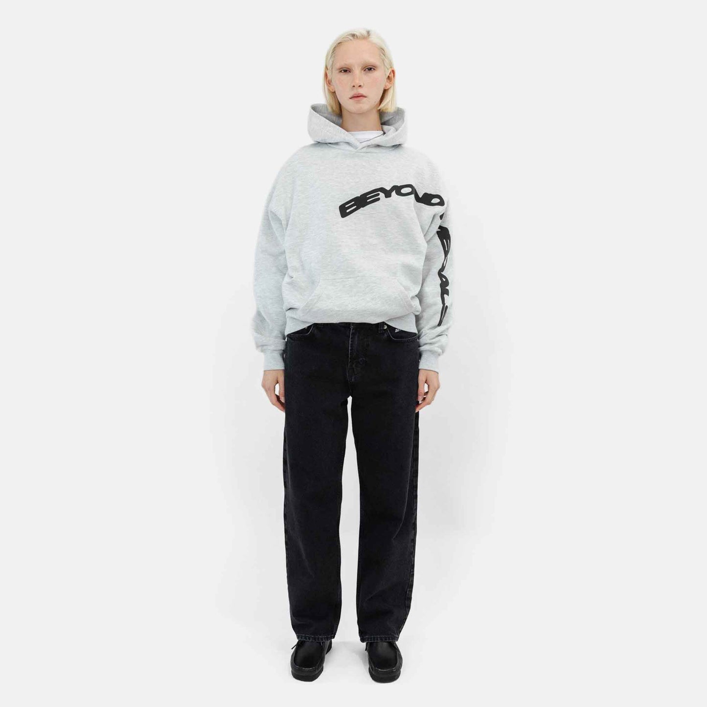 Puff Hoodie | Grey Melange