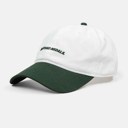 Unstructured cap | White