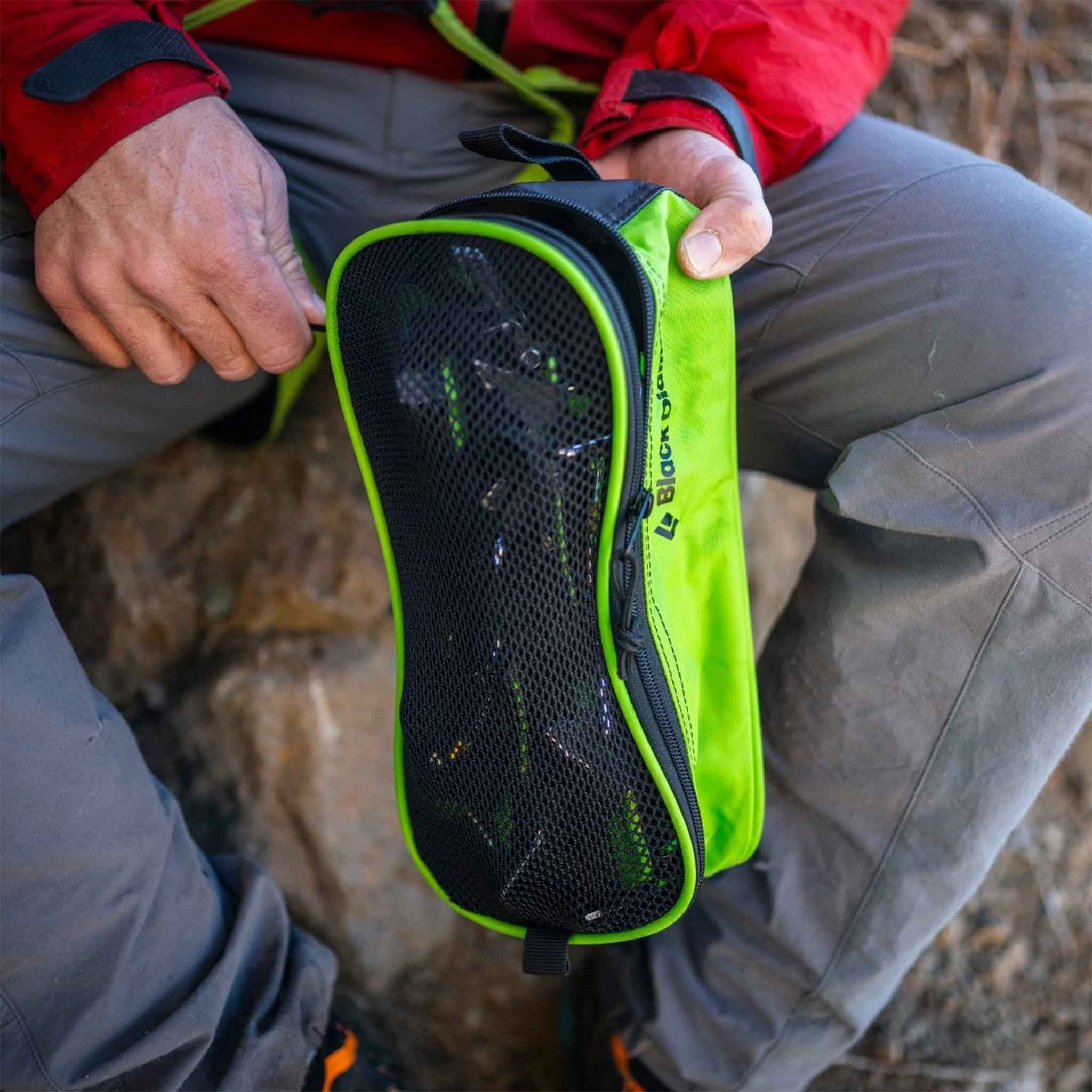Black Diamond Crampon Bag | Envy Green–INLANDET.se