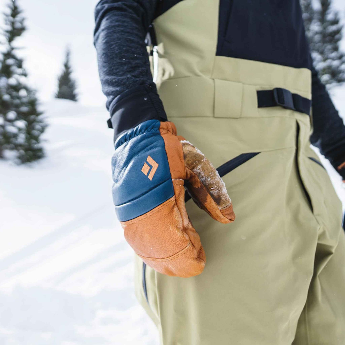Spark Mitts | Henna-Ink Blue