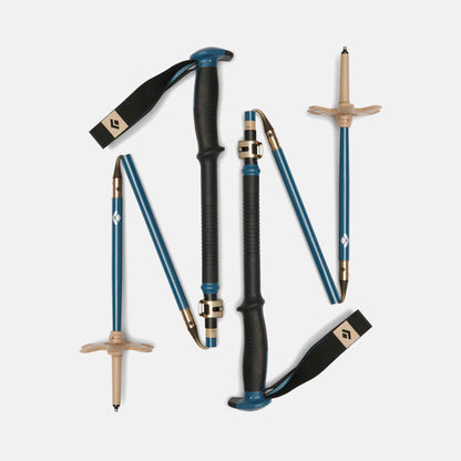 Traverse Compactor Ski Poles | 115-135 cm