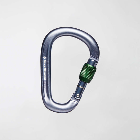 Pearlock Screwgate Carabiner | Gray