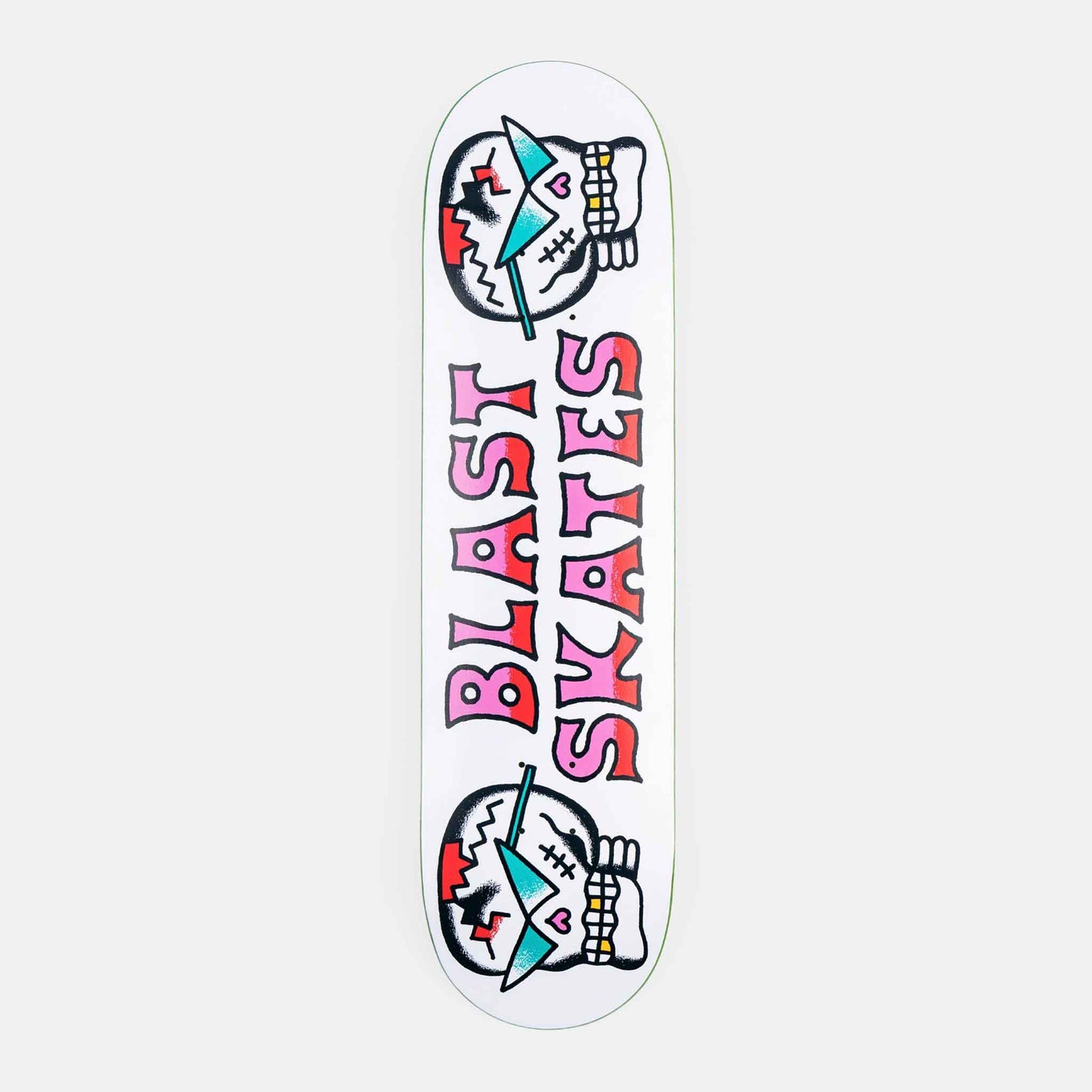 Skulls Twin Tail Deck - 8.125