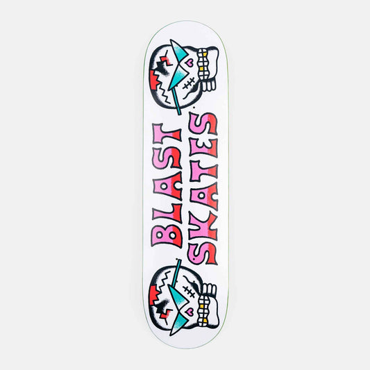 Skulls Twin Tail Deck - 8.125
