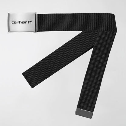 Clip Belt Chrome | Black