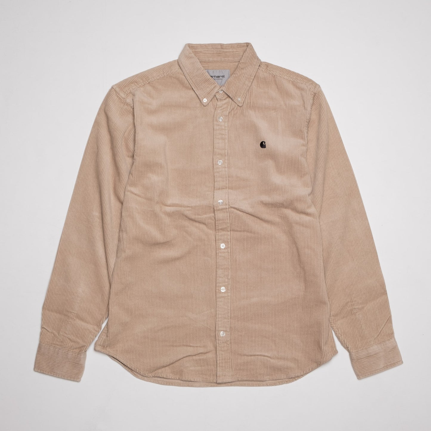 L/S Madison Cord Shirt | Wall / Black