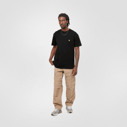 S/S Chase T-Shirt | Black / Gold